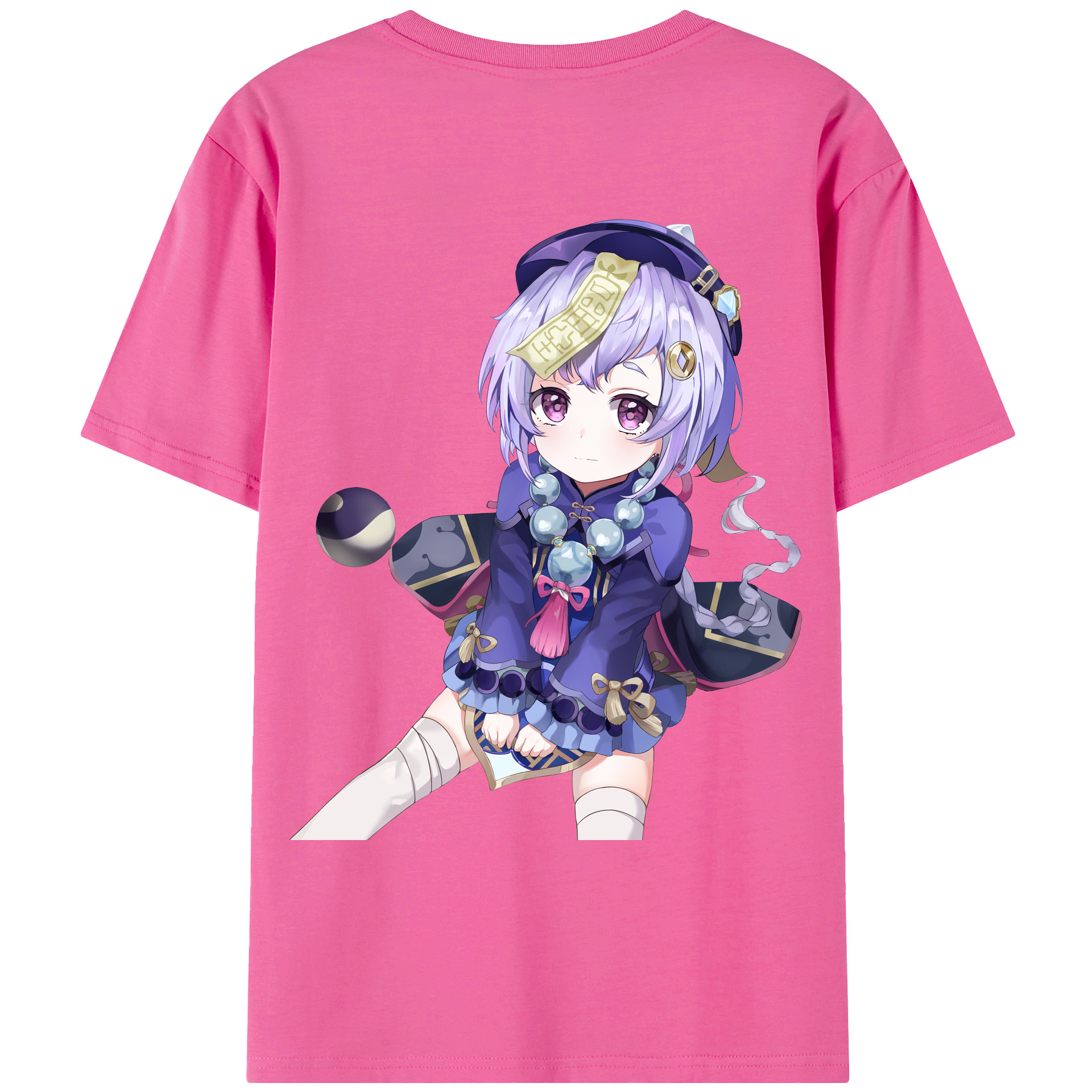げんし神 七七 なな  genshin Nana レディース半袖Tシャツ(バックプリント)